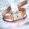 Business Solid Color Buckle Quartz Women's Watches