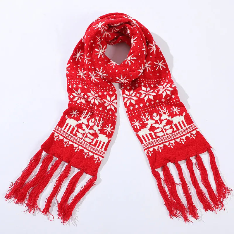 Women's Casual Elk Polyester Scarf