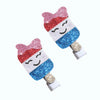 New US Independence Day Candy Ice Cream Flag Star Patriotic Children Hairpin Handmade Hot Selling Hair Accessories