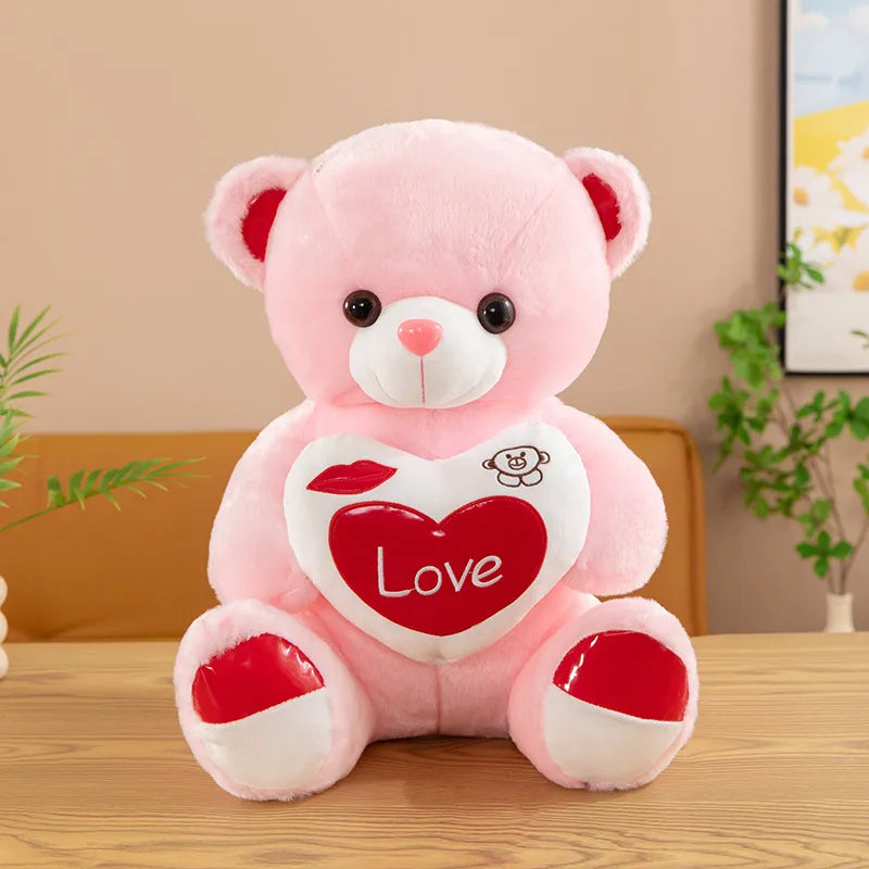 Stuffed Animals & Plush Toys Letter Bear Heart Shape PP cotton Toys