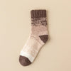 Classic Style Men's Gradient Color Polyacrylonitrile Fiber Crew Socks A Pair