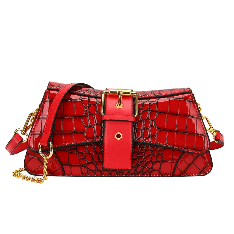 women's all seasons pu leather streetwear shoulder bag