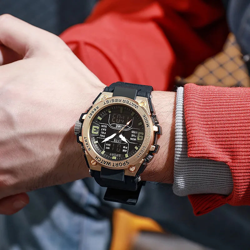 Classic Style Streetwear Solid Color Electronic Women's Watches