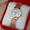Casual Solid Color Jewelry Buckle Quartz Women's Watches