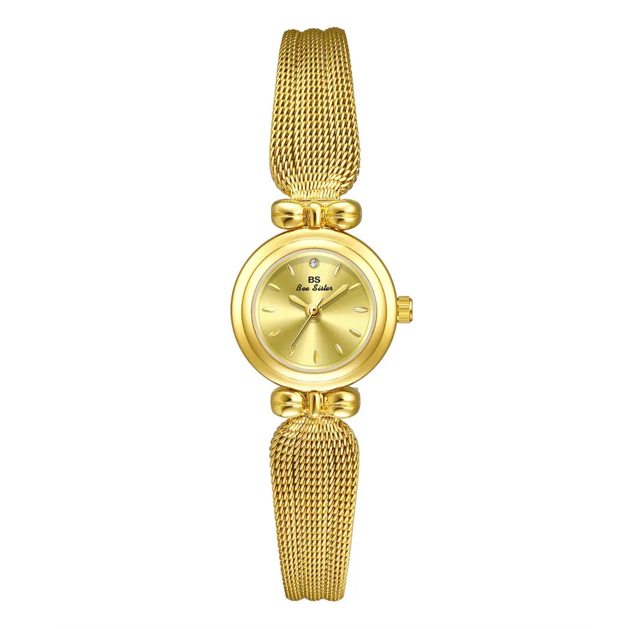 BS new hot selling factory direct selling TikTok best selling middle ancient light luxury jewelry wheat ear watch temperament female watch FA1807