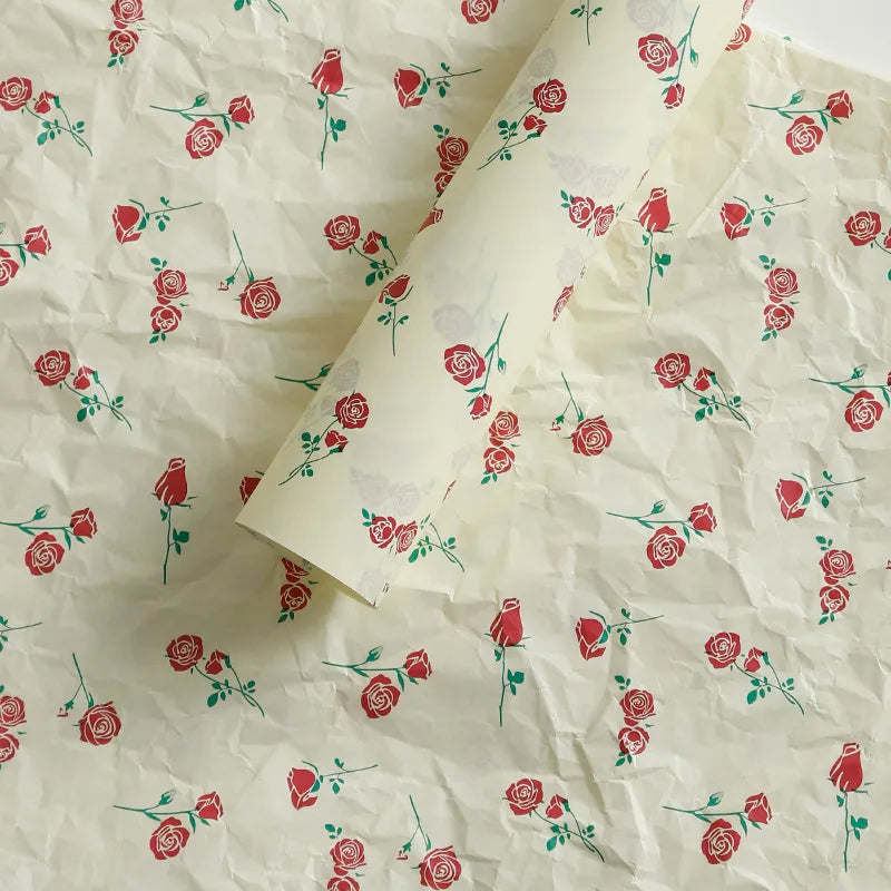 Sydney paper white bouquet packaging baking lining wrapping paper flowers floral wrapping paper hand-rolled paper preservative paper