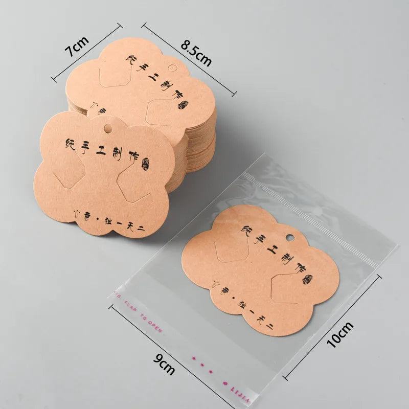 simple style letter solid color paper printing paper card 1 piece