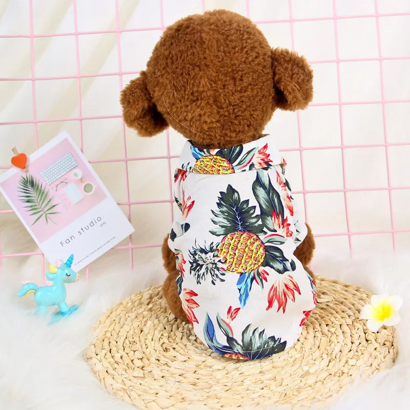 casual cloth color block pet clothing