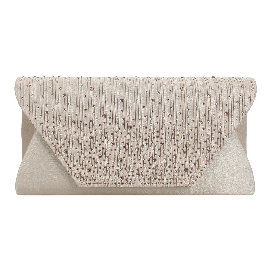 white wine red dark blue satin solid color rhinestone square evening bags