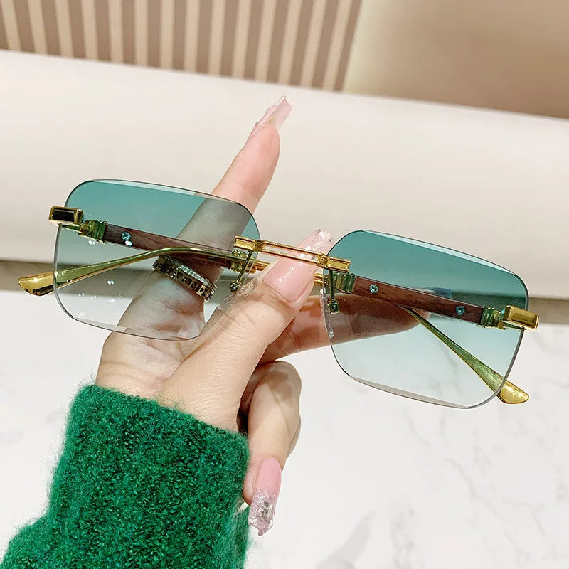 Simple Style Classic Style Color Block Pc Square Full Frame Women's Sunglasses