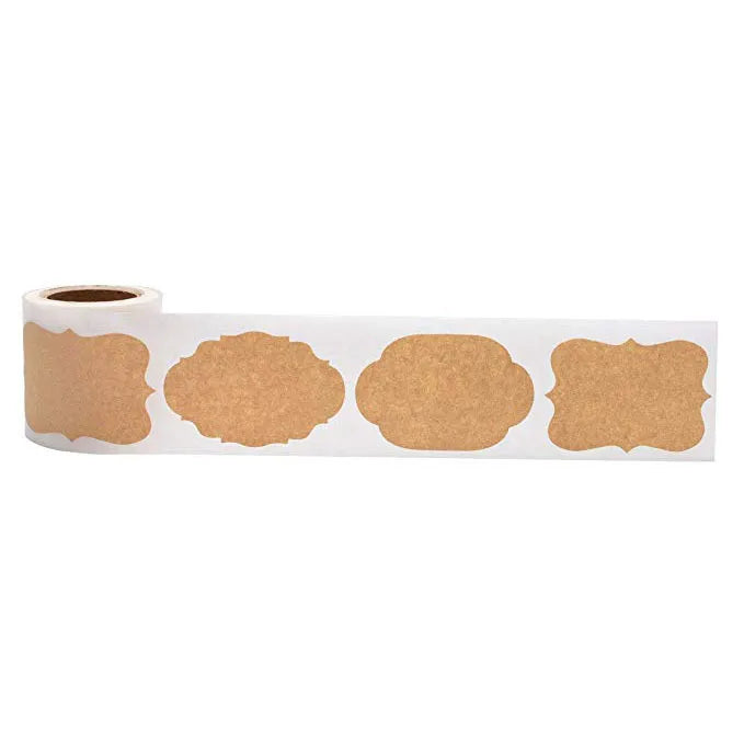 wholesale roll self-adhesive diy baking packaging sticker labels
