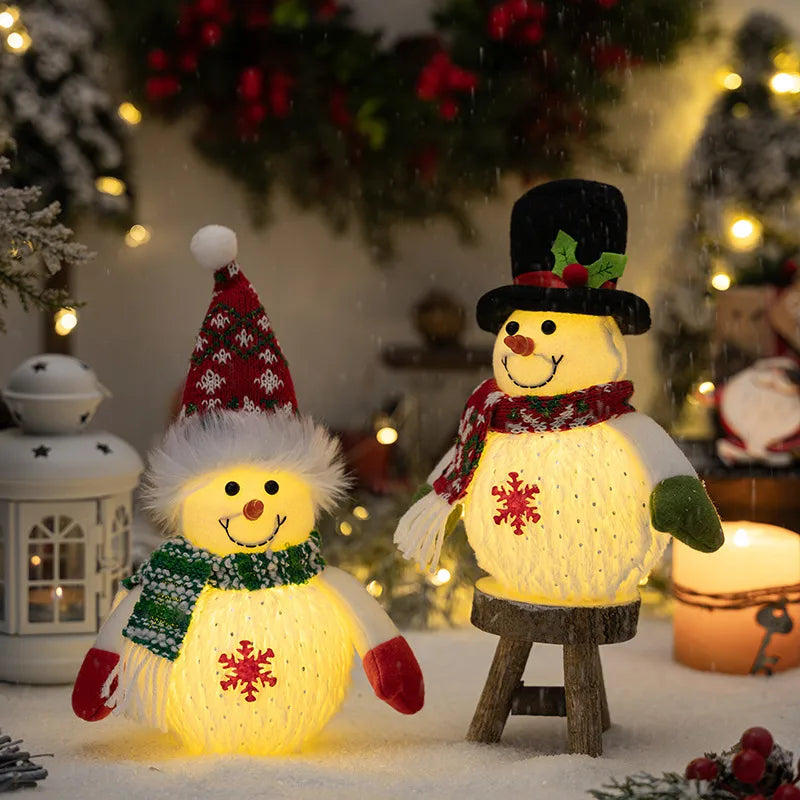 Christmas Cute Snowman Polyester Party Festival Ornaments