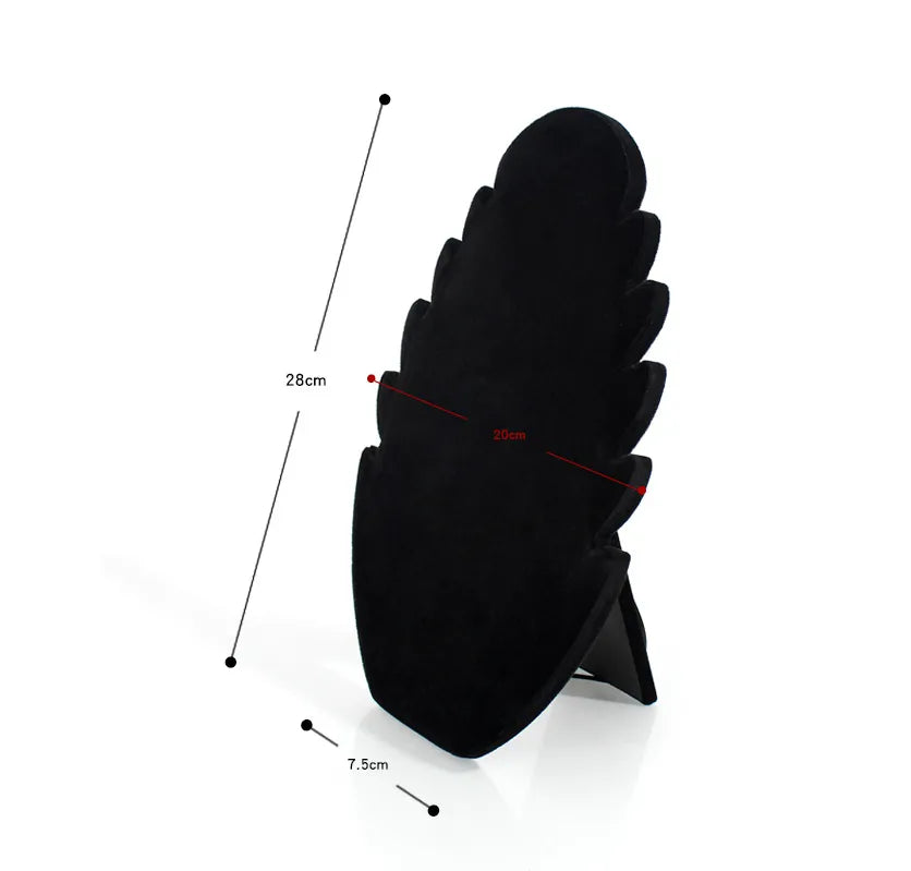 Basic Modern Style Classic Style Flame Density plate Flannel Jewelry Display Jewelry Rack