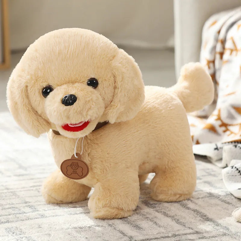Small Size Teddy Shiba Inu Pomeranian Plush Dolls Realistic Dog Toy Soft PP Cotton Sleeping Companion Dolls For Children