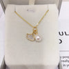 Zhuji origin natural freshwater pearl pendant ginkgo leaf natural sea shell mother pearl pendant jewelry wholesale