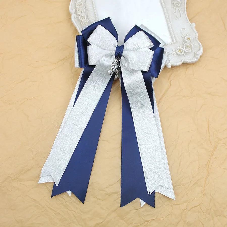Equestrian Competition Bow Four-layer Ribbon Heavy Industry Hair Accessories Headwear Children Girl Horse Riding Hair Accessories