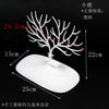 jewelry shelf creative plastic tree  nail earrings bracelet necklace storage rack desktop jewelry display stand