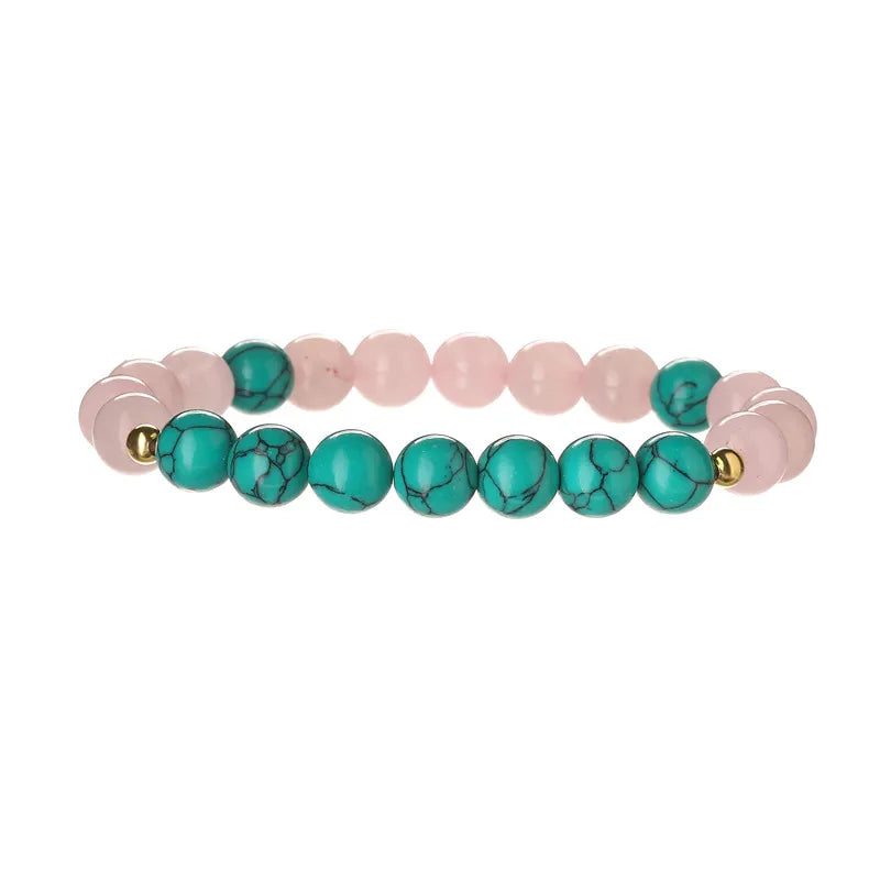 Casual Elegant  Geometric natural stone Crystal Bracelets In Bulk