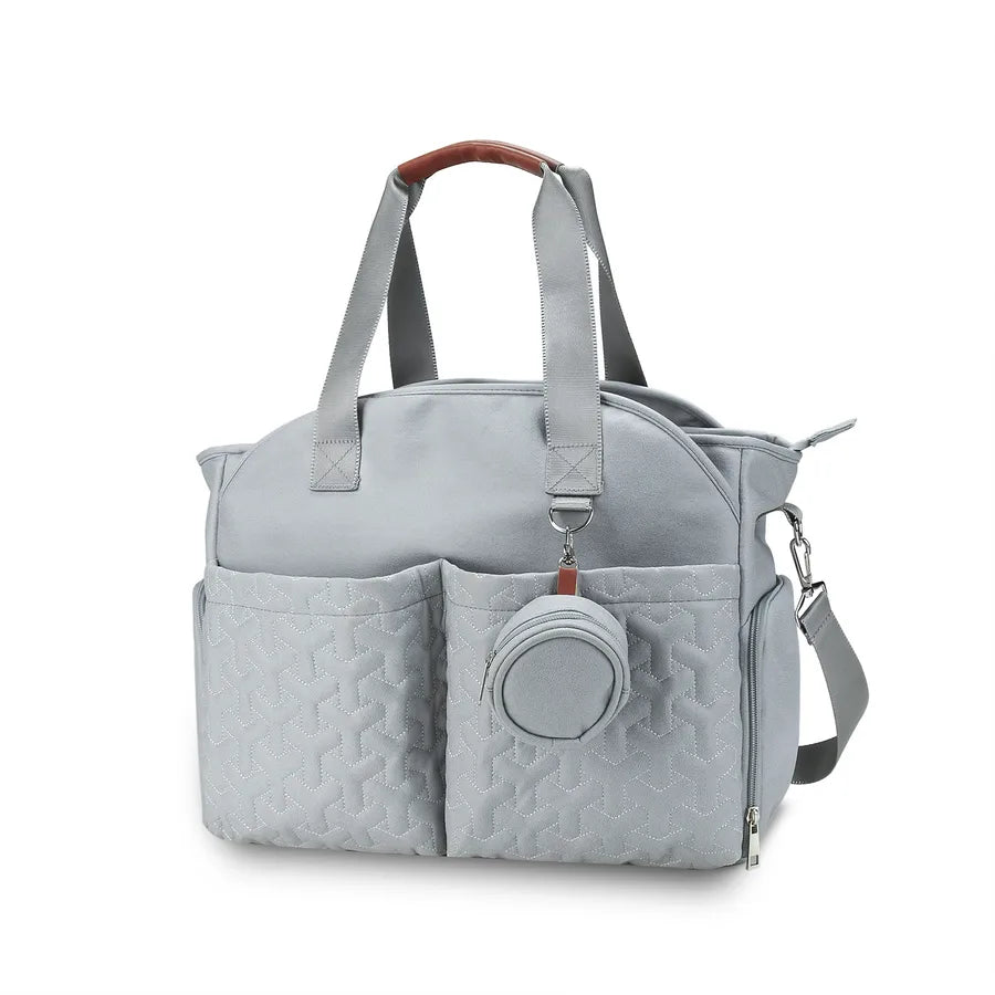 Breast pump bag single shoulder portable mommy bag with pacifier bag large capacity multi-functional mother bag for mother and baby travel