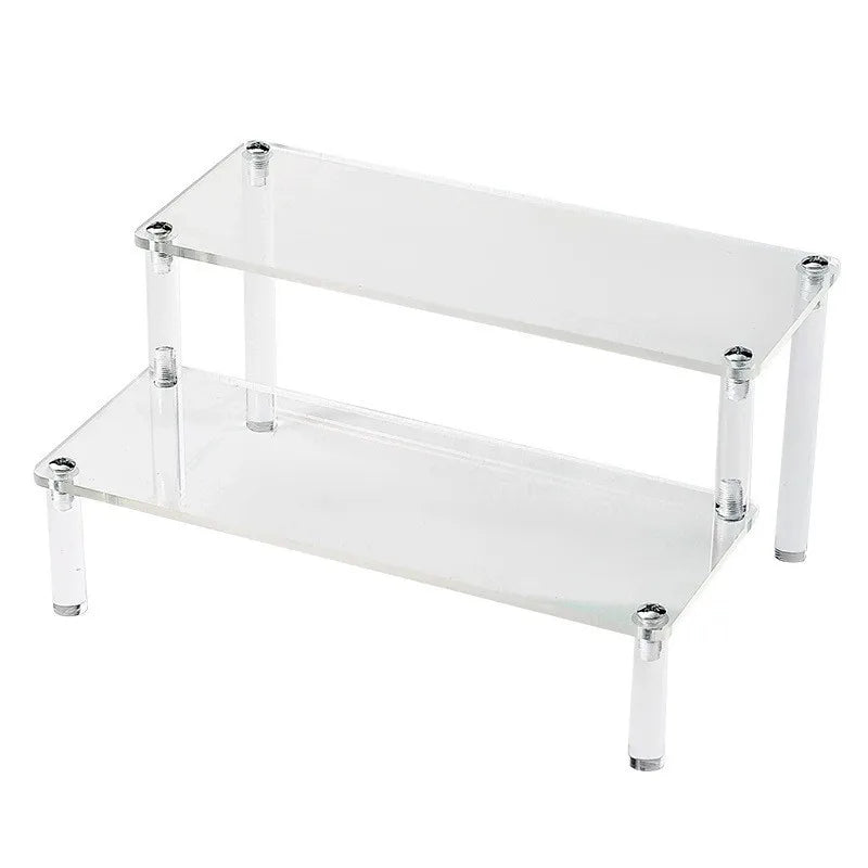 1 Piece Arylic Simple Style Transparent Jewelry Display