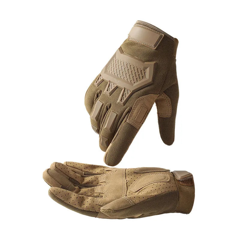 Unisex Casual Ethnic Style Solid Color Tactical Gloves