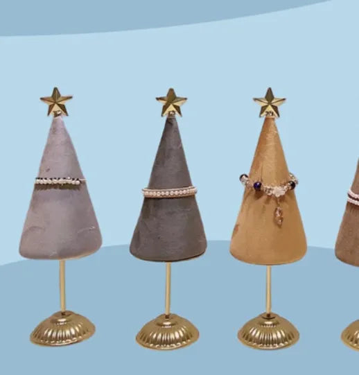 1 Piece velvet Metal Modern Style Artistic Star Jewelry Display