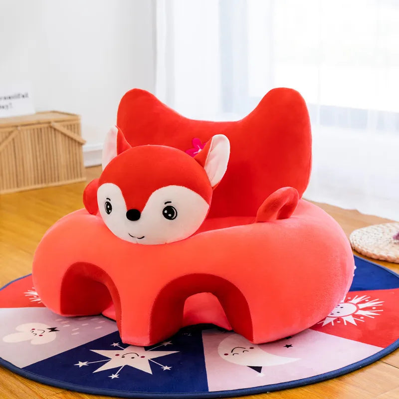 New Cartoon Baby Learning Seat Sofa Children Plush Sofa Lazy Sofa Chair Baby Learning Seat Gift Wholesale