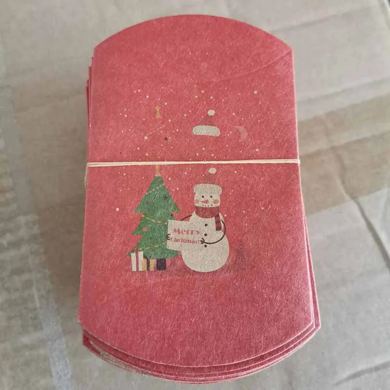 Multicolor Handmade Christmas Gift Box Wedding Candy Swan Packaging Box Floral Design Jewelry Present Container