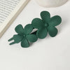Children's Korean-style new flower clip girls' high-grade back head Headdress Ball head hairpin little girl plate hairpin
