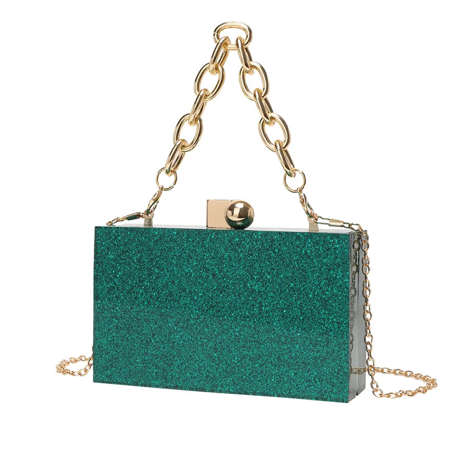 new evening bag acrylic portable crossbody wedding banquet women's clutch   exclusive