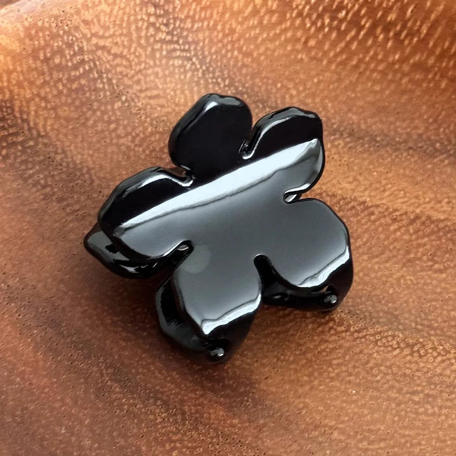 Versatile Acetate Hair Clip Super Fairy Flower Tail Side Bangs Hair Claw High-End Feeling Hair Accessories For Women Casual Style