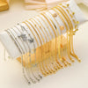 Wholesale Jewelry Hawaiian Classic Style Leaf Butterfly Alloy Seed Bead Anklet