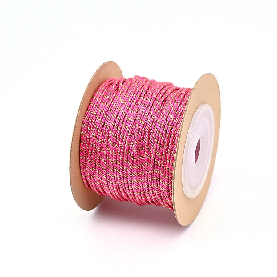 1 Roll/Package Cotton Polyester  Wire Diameter: 1.2mm Jewelry Accessories