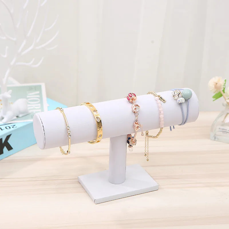 Single-layer flannel bracelet rack jewelry display rack watch display rack bracelet headdress flower headband jewelry shop shelf table