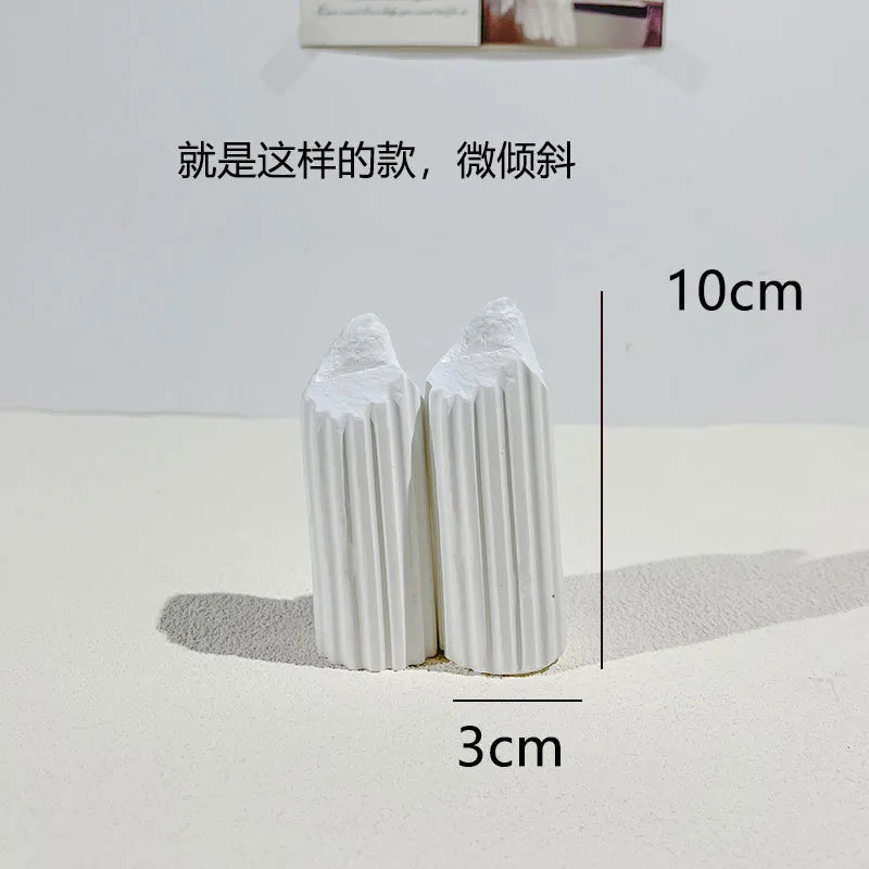 Creative Plaster Jewelry Display Stand Ring Holder Necklace Rack Shop Decoration Nordic Style Unique Design Jewelry Cabinet