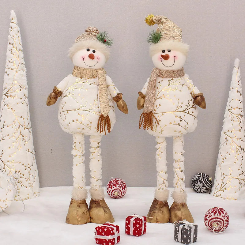 Christmas Cute Snowman PP Cloth Party Ornaments