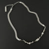 Vacation Classic Style Solid Color Titanium Steel Polishing Men's Necklace Men Pendant Necklaces