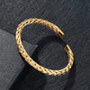 Hip-Hop Solid Color 304 Stainless Steel Men's Bangle Men Cuff & Bangle