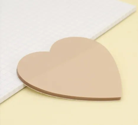 1 set solid color learning paper cute sticky note