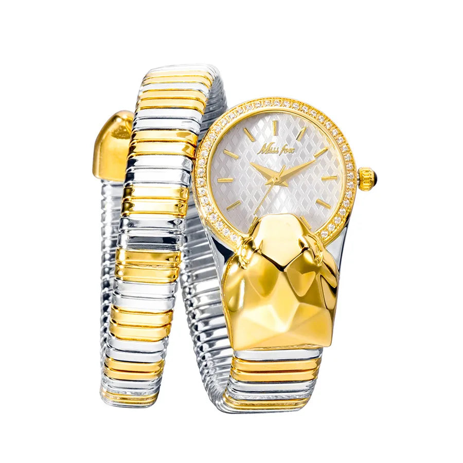 Elegant Lady Snake  Quartz Women's Watches