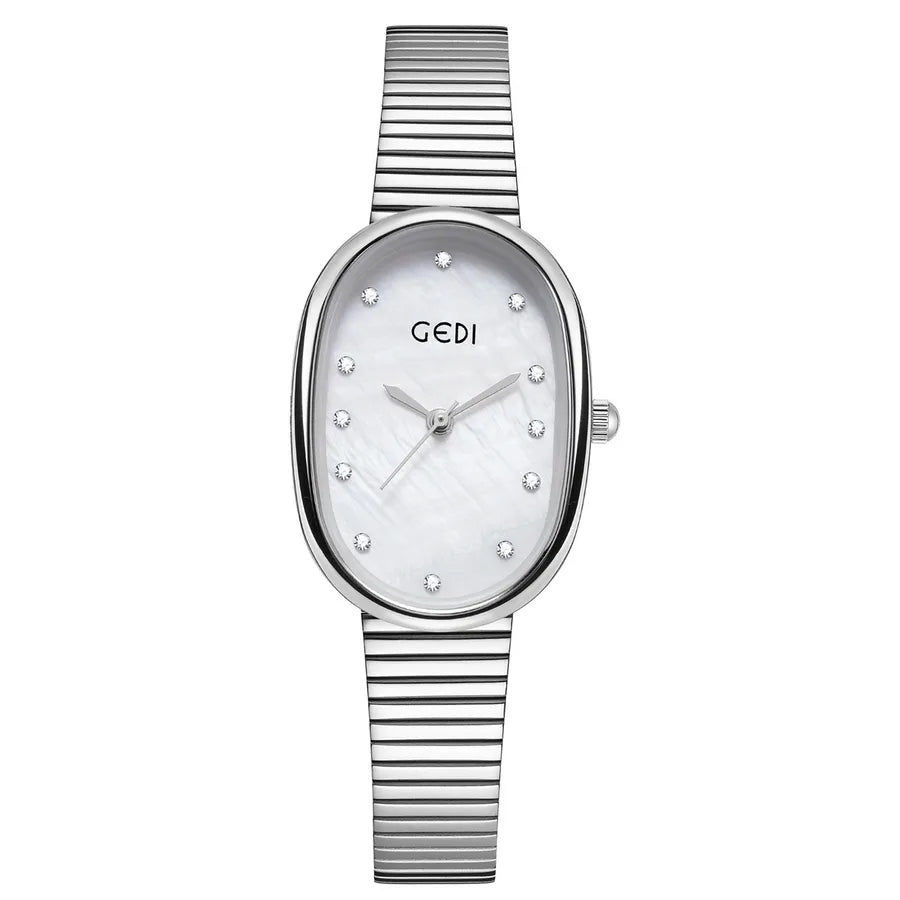 casual solid color hanging word buckle quartz women's watches