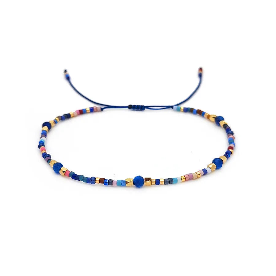 IG Style Geometric natural stone Freshwater Pearl Bracelets In Bulk