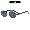 Casual Oval Ac Oval Frame Full Frame Women's Sunglasses