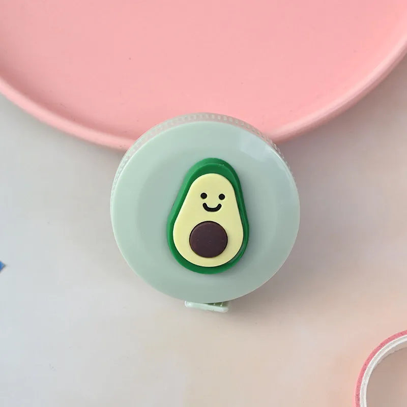 wholesale cartoon fruits mini multifunctional tape measure nihaodropshipping