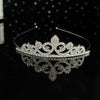 alloy children's crown hair band hair band headdress elegant temperament princess girl hair band crown wholesale