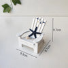Marine Style Chair Starfish pine Ornaments Artificial Decorations