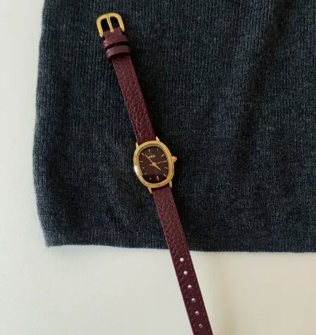 Retro Classic Style Geometric Buckle Quartz Watch Women's Watches
