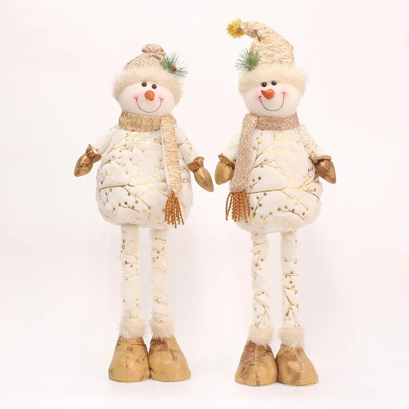 Christmas Cute Snowman PP Cloth Party Ornaments