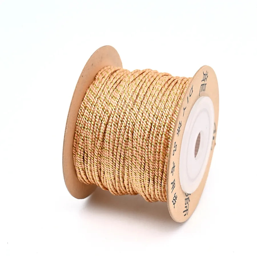 1 Roll/Package Cotton Polyester  Wire Diameter: 1.2mm Jewelry Accessories