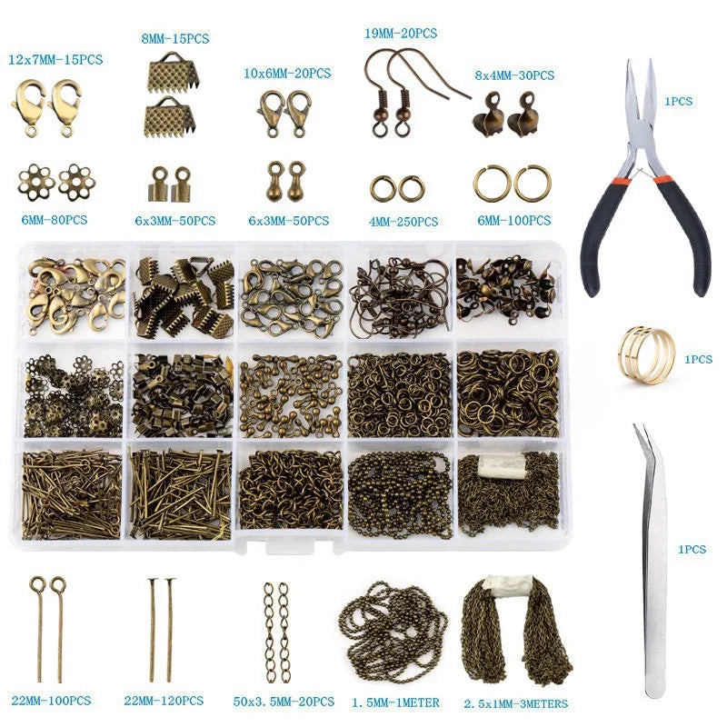 casual simple style solid color metal plating jewelry accessories